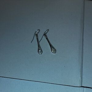 Elegant Silver Drop Earrings